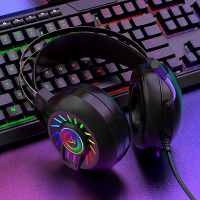 G97 RGB Luminous 7.1 Surround Sound Draadloze gaming headset met microfoon en volumecontrole