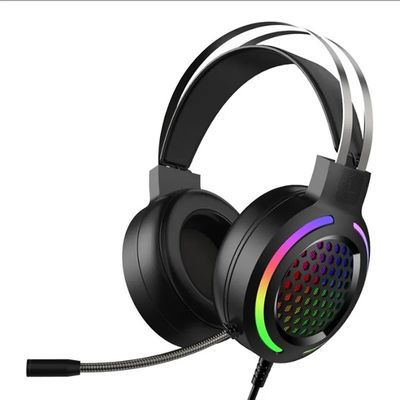 Hoofdtelefoon met ingebouwde USB-kabel Bedraad HIFI 7.1 luidspreker Microfoon Gaming RGB Headset