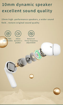 Digitaal display TWS-headset met JLAC7003-chipset en actieve geluidsonderdrukking ANC