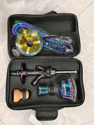 Shisha Set Hookah Set met koffer en accessoires Normale grootte 55cm