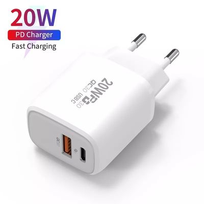 20W snel opladen Power Socket A C Travel Charger voor mobiele telefoons / laptops / projectoren
