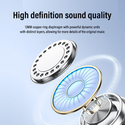 In-Ear ENC True Wireless Earphones met 180mAh batterijcapaciteit en WiFi-connectiviteit