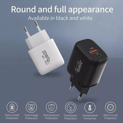 20W PD Fast Charging Adapter voor Smart Watch en Multiple Phones A C Power Socket Home