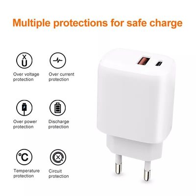 EU Plug 30W A C Charger PD Adapter voor snel opladen laptops/projectoren