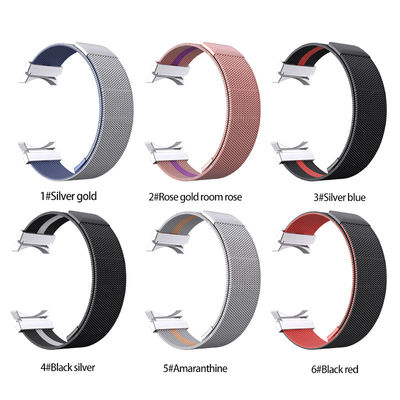 Compatibel model voor Samsung Watch Series Milanese Magnetische Mesh Watch Strap Loop Band