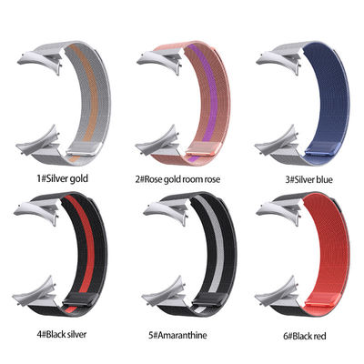 Compatibel model voor Samsung Watch Series Milanese Magnetische Mesh Watch Strap Loop Band