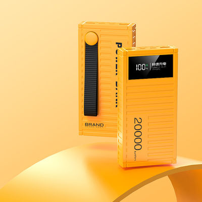 Plastic 20000mAh Power Bank met laagspanningsbescherming en 22,5W snelladen