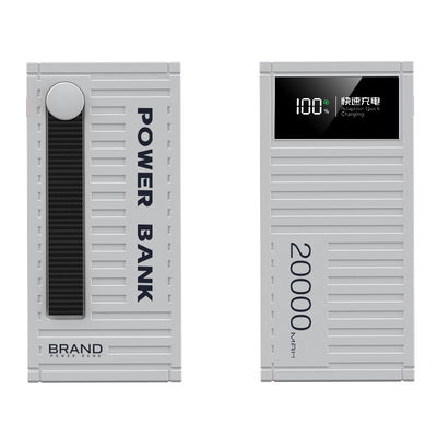 Plastic 20000mAh Power Bank met laagspanningsbescherming en 22,5W snelladen