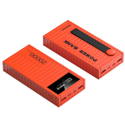 Plastic 20000mAh Power Bank met laagspanningsbescherming en 22,5W snelladen