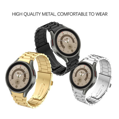 Titanium horlogeband voor GaLaxy Watch 5 4 40mm 44mm 45mm Lichtgewicht en comfortabel