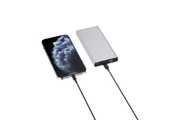 Snel opladen 3.0 22.5W 10000mAh/20000mAh Metal Power Bank voor het opladen van mobiele apparaten