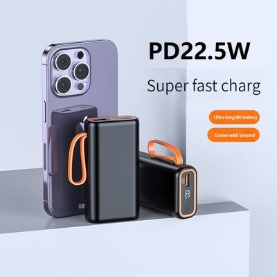 Snel opladen 22.5W Power Charger voor mobiele telefoons Mini 10000mah Power Bank