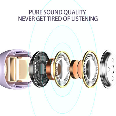 Mini Stereo True Wireless Gaming Earbuds met TYPE-C connectoren en IPX-4 waterdichte standaard