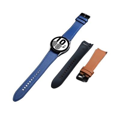 Silicone leer horlogebanden Designer Smart voor Samsung Galaxy Watch 4 100% QC Gepasseerd