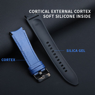 Silicone leer horlogebanden Designer Smart voor Samsung Galaxy Watch 4 100% QC Gepasseerd