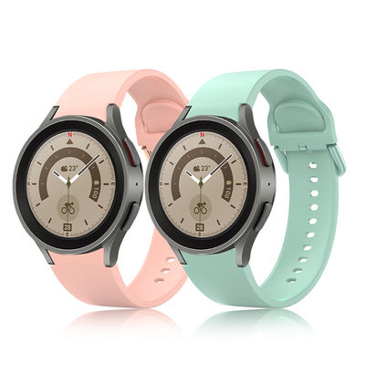 10 kleuren Silicone horlogeband vervangende band voor 44mm 40mm SamSung GaLaxy Watch 5