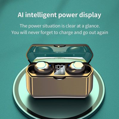 2000mAh Power Bank True Wireless Stereo Earphone met HD Voice AB5616A3 Chipset Model
