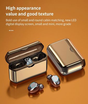 2000mAh Power Bank True Wireless Stereo Earphone met HD Voice AB5616A3 Chipset Model
