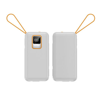 Mobiele telefoons Apparaten 10000mAh PD Power Charger Draagbare outdoor powerbanks met kabel