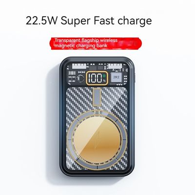 Gepersonaliseerd Logo 15w Draadloze Power Bank 10000mah Magnetische 22.5W Voor Iphone