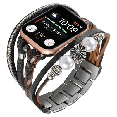 DHL.UPS.FEDEX.EMS Trendy Zou Chrysanthemum Decoratieve Smart Watch Band