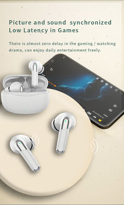 Draadloze TWS-gaming-headset met 4 micron lage latentie ANC ENC Digitaal scherm Privévorm