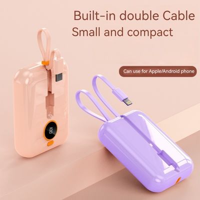 Type C Uitgangsinterface Draagbare 10000 mAh Powerbank voor opladen en apparaten in de buitenlucht