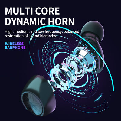 Sport Bass Voice Noise Cancelling HIFI Earphone Draadloos Stereo Headset voor alle telefoons