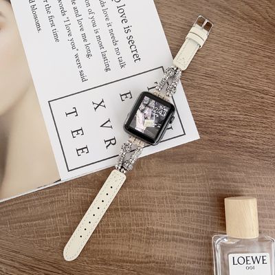38 mm bandbreedte leerband horlogeband voor iWatch Luxury Design