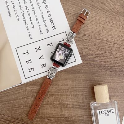 38 mm bandbreedte leerband horlogeband voor iWatch Luxury Design
