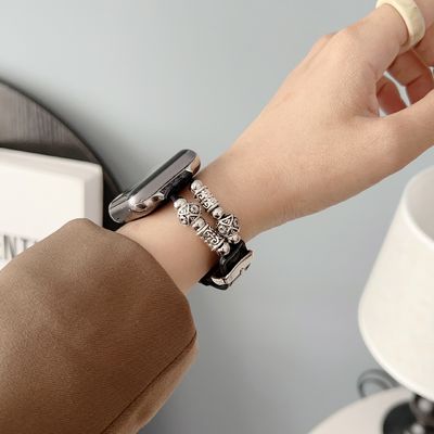 38 mm bandbreedte leerband horlogeband voor iWatch Luxury Design