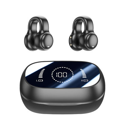 HiFi Stereo Bone Conduction True Wireless Earphone met 20cm oplaadkabel en microfoon
