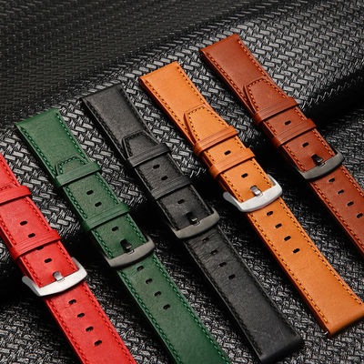 Echte leer smartwatch banden voor iWatch 38mm 40mm 42mm 44mm 45mm 100%