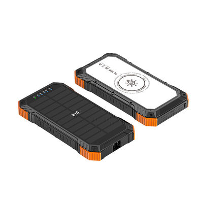 Snel opladen waterdicht 20000mah zonnepaneel Powerbank voor buitenactiviteiten