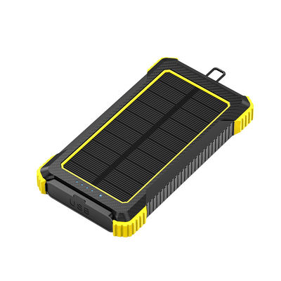 Draadloos opladen 5W Outdoor Power Bank 10000mAh Zonnebatterij Charger voor iPhone 15