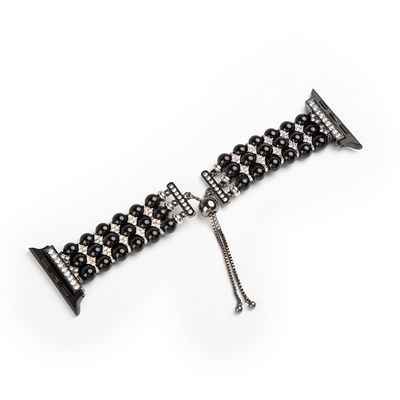 Functie Modieuze horlogeband Perlen Apple Watch Bands voor iWatch Series 8 7 6 5