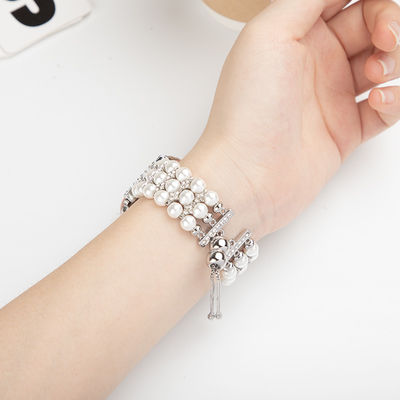 Functie Modieuze horlogeband Perlen Apple Watch Bands voor iWatch Series 8 7 6 5