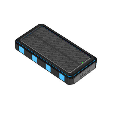Bescherming tegen overlading 20000mah Li-polymer batterij Zonne-energiebank voor mobiele telefoons