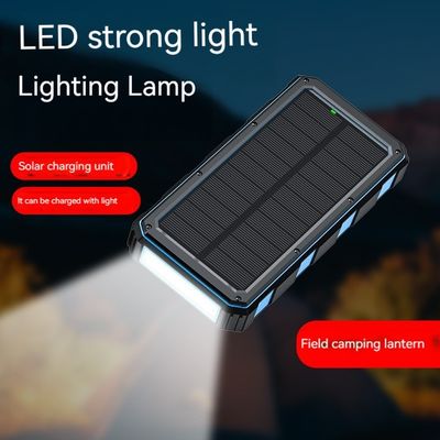 22.5W Output Zonne-mobieloplader 20000mAh Draadloos opladen Powerbank voor Smartphones