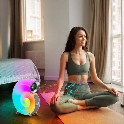 Draadloos oplader met wekker Digitaal App Control RGB Light Draadloze luidspreker