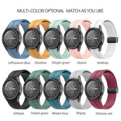 13 Kleurenopties Silicone horlogeband voor Samsung Galaxy Watch 5 Pro 45mm Sport Design