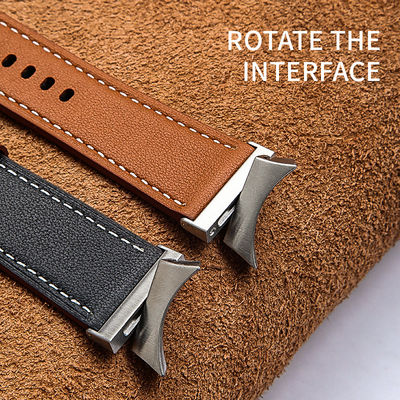 20mm Lederen horlogeband Vervanging voor SamSung GaLaxy Watch 4 Wristband Geschenk Accessoire