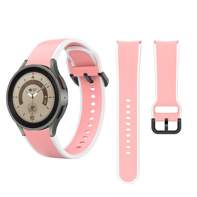 Dubbel gezicht siliconen horlogeband voor Samsung Galaxy Watch 5 40mm 44mm 3-7 dagen levering