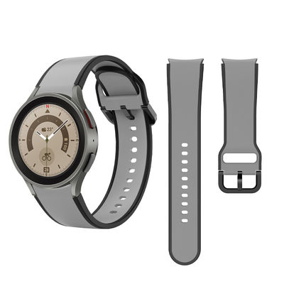 Dubbel gezicht siliconen horlogeband voor Samsung Galaxy Watch 5 40mm 44mm 3-7 dagen levering