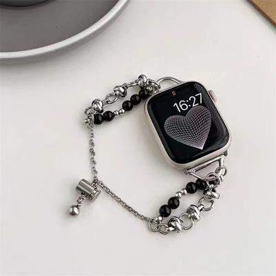 Private Mould IWatch 8 7 6 5 4 3 SE Fashion Pearl Belt Smart Watch Strap zonder horloge