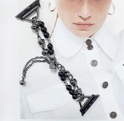 Private Mould IWatch 8 7 6 5 4 3 SE Fashion Pearl Belt Smart Watch Strap zonder horloge