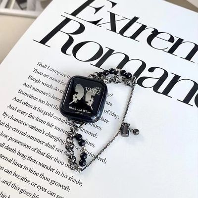 Private Mould IWatch 8 7 6 5 4 3 SE Fashion Pearl Belt Smart Watch Strap zonder horloge